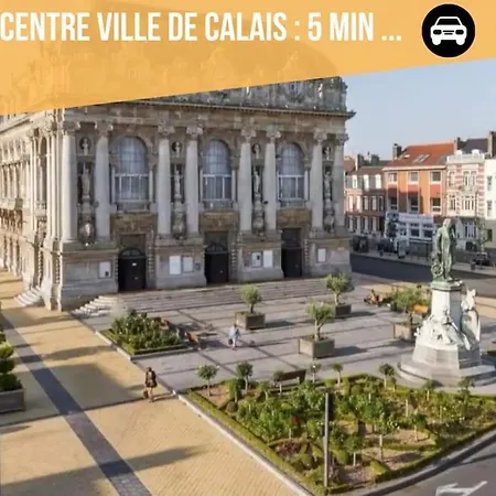 Le Metz Calais-Nord - Balcon -Plage -Commerces Exterior foto