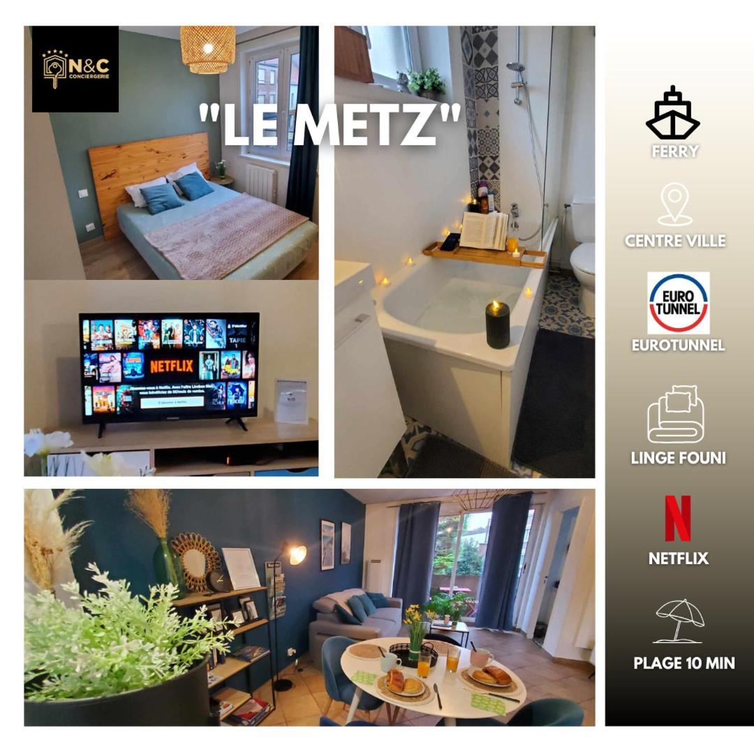 Le Metz Calais-nord - Balcon -plage -commerces